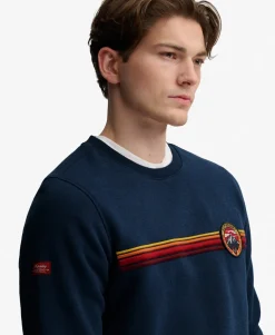 Outdoor Stripe Logo Relaxed Sweatshirt
