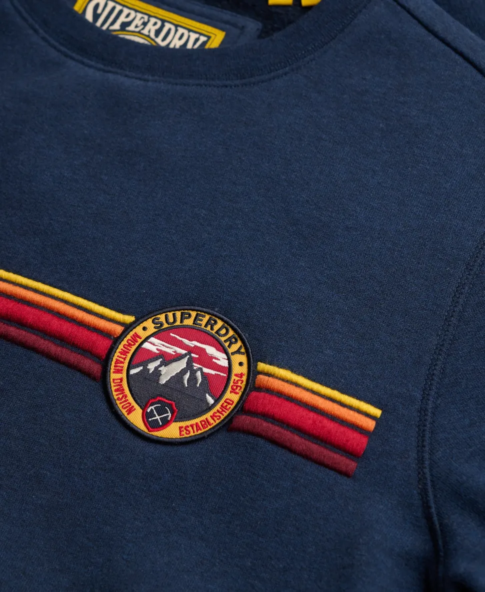 Outdoor Stripe Logo Relaxed Sweatshirt