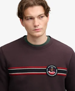 Outdoor Stripe Logo Relaxed Sweatshirt