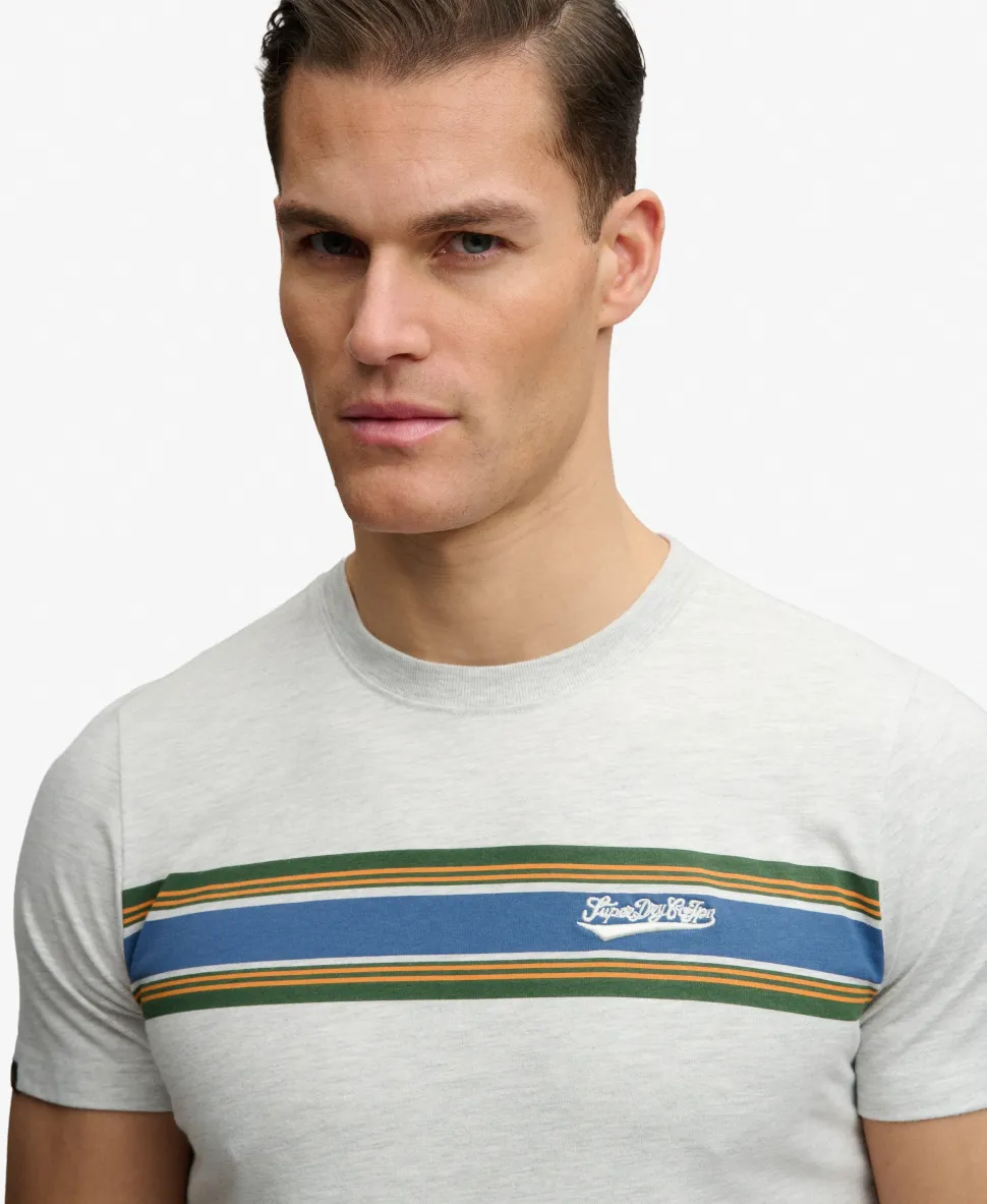 Outdoor Stripe Logo Relaxed T-Shirt