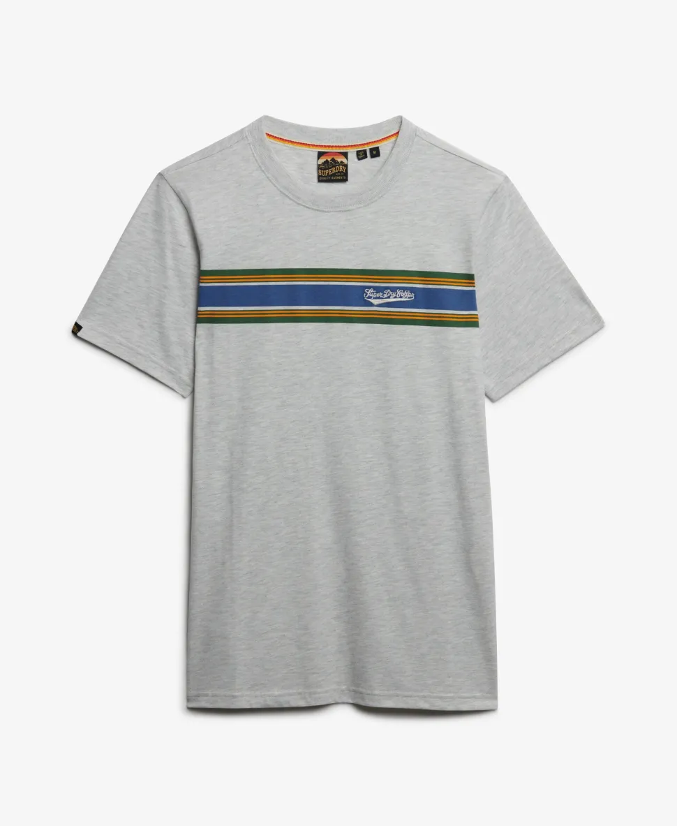 Outdoor Stripe Logo Relaxed T-Shirt
