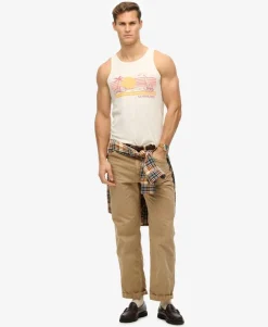 Outdoor Stripe Vest