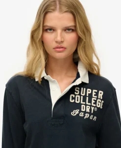 Oversized Athletic Rugby Top