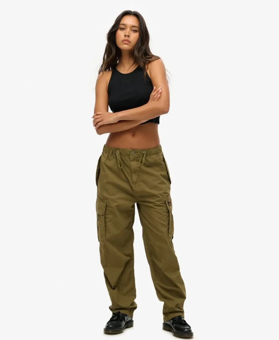 Oversized Baggy Parachute Pants
