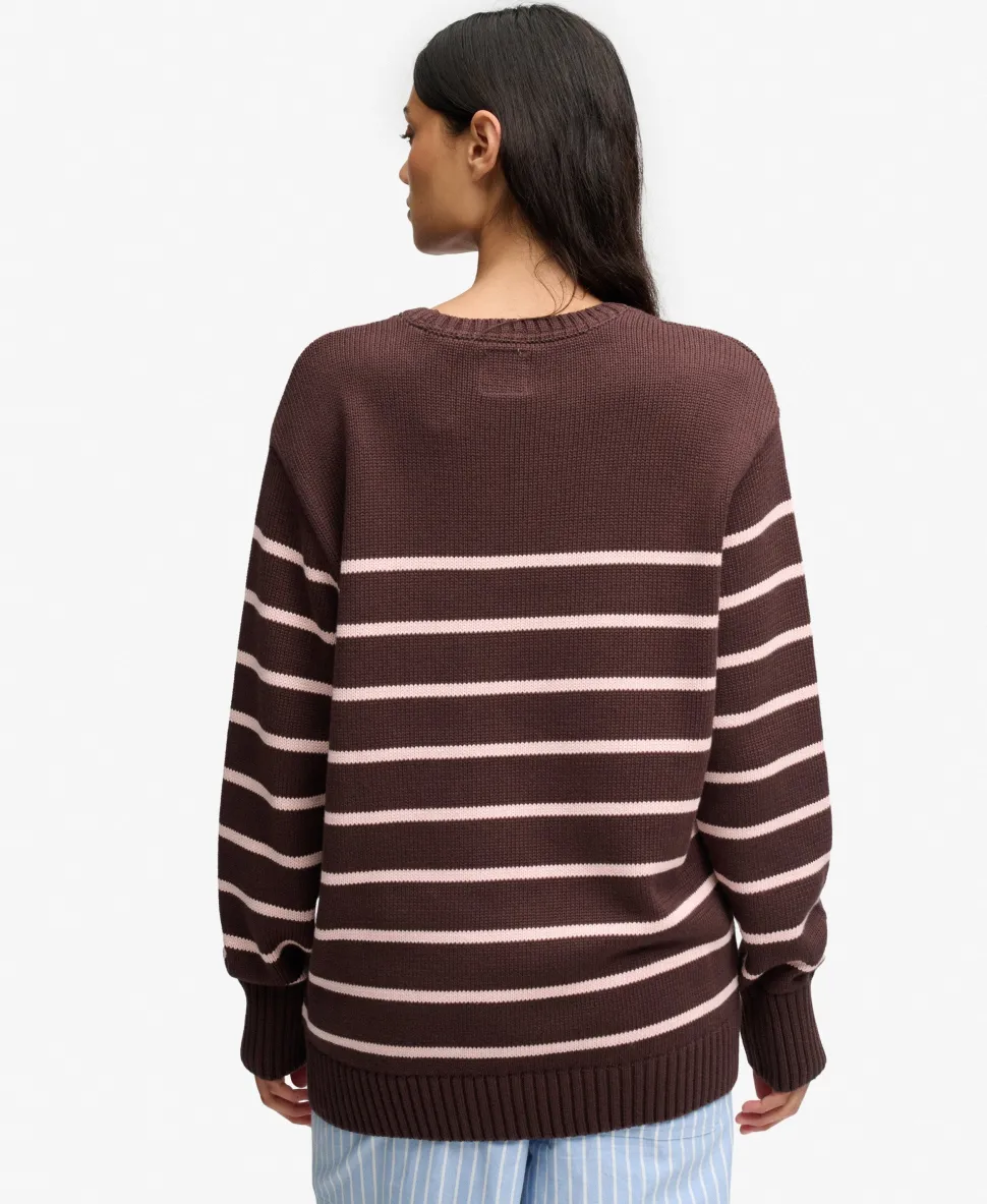 Oversized Stripe Jumper