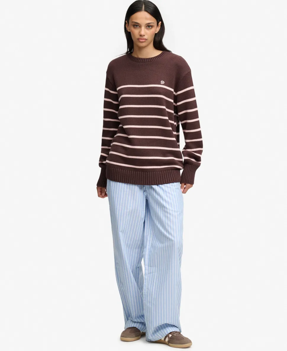 Oversized Stripe Jumper
