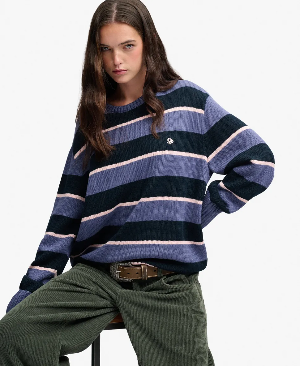 Oversized Stripe Jumper