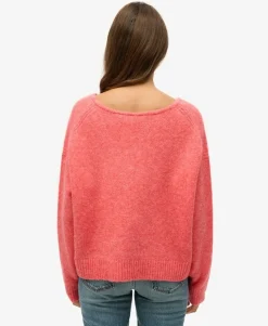 Oversized V Neck Jumper