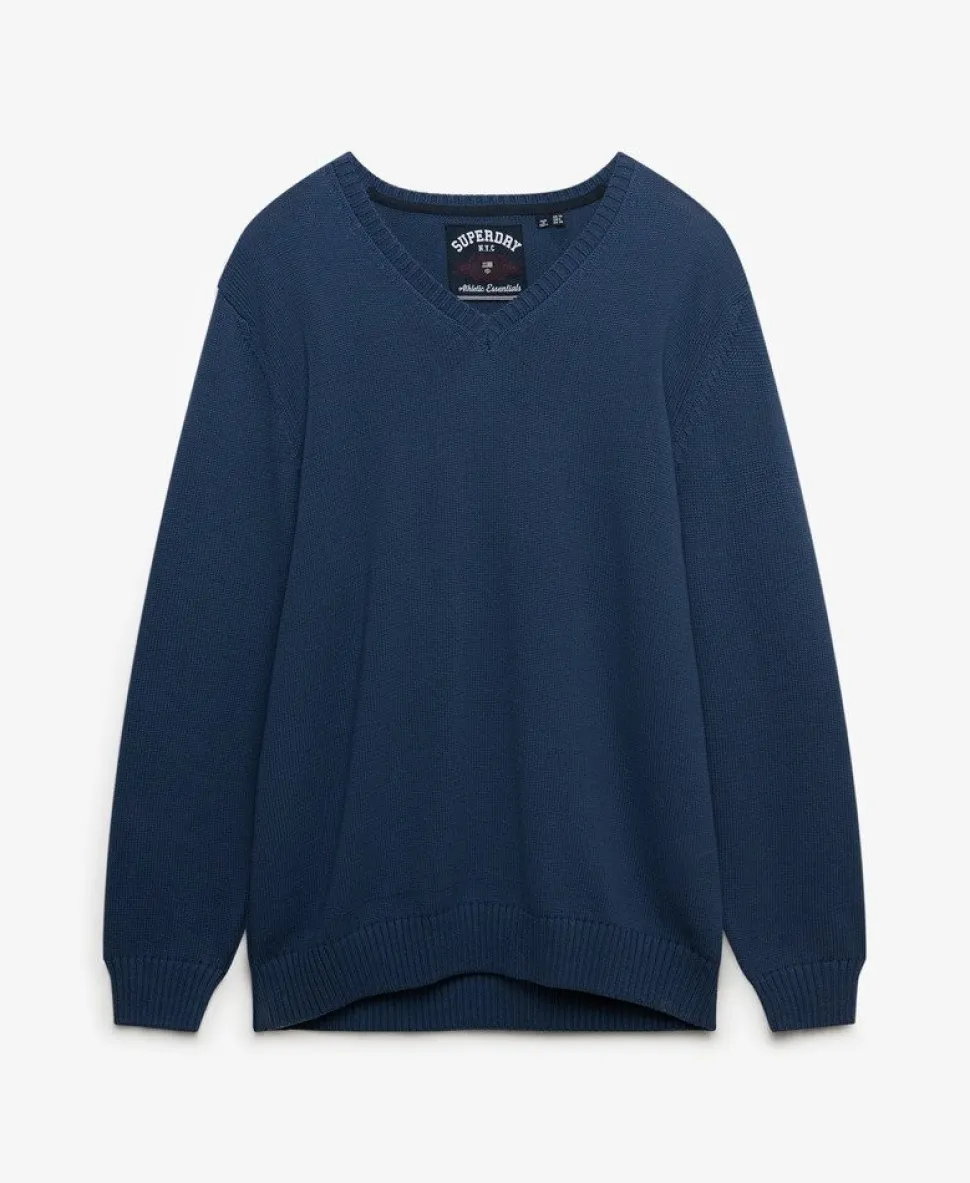 Oversized V Neck Jumper