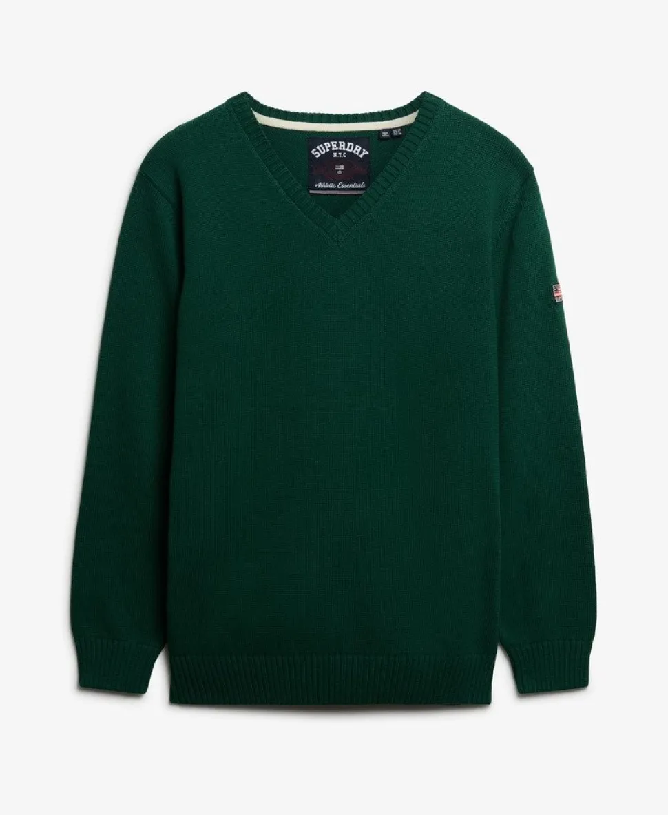 Oversized V Neck Jumper