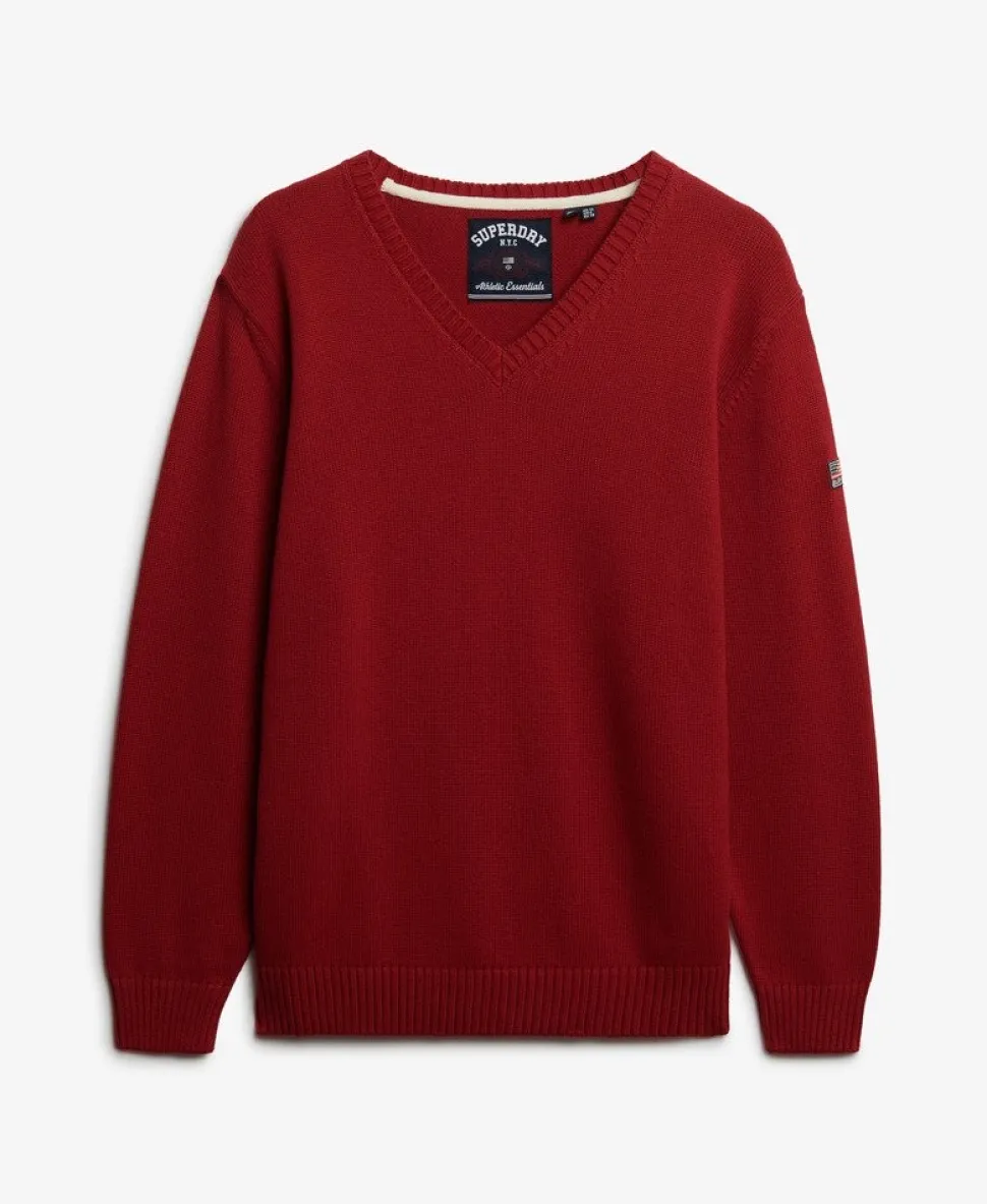Oversized V Neck Jumper