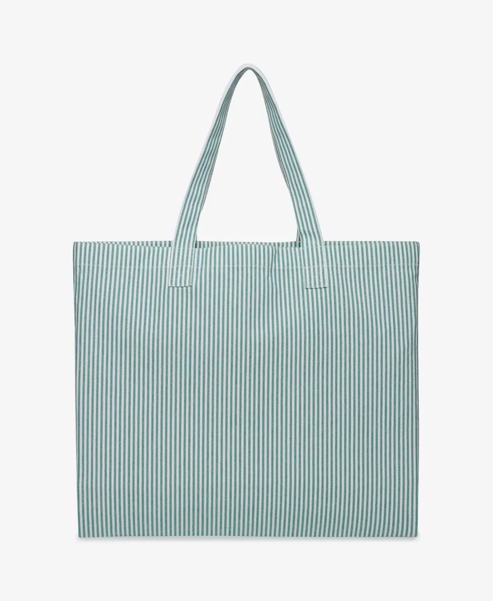 Oxford Stripe Tote Bag