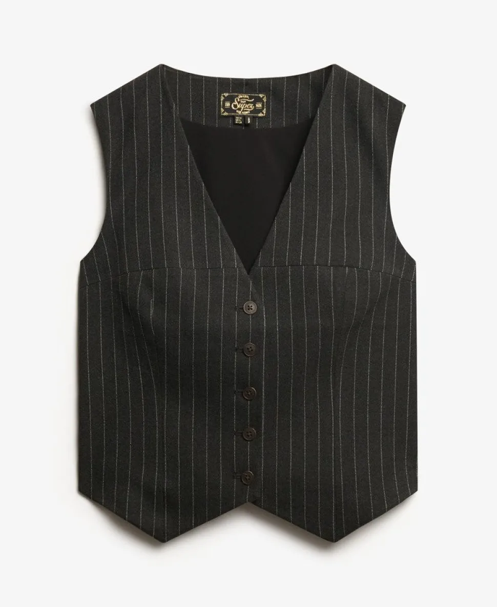 Pinstripe Waistcoat