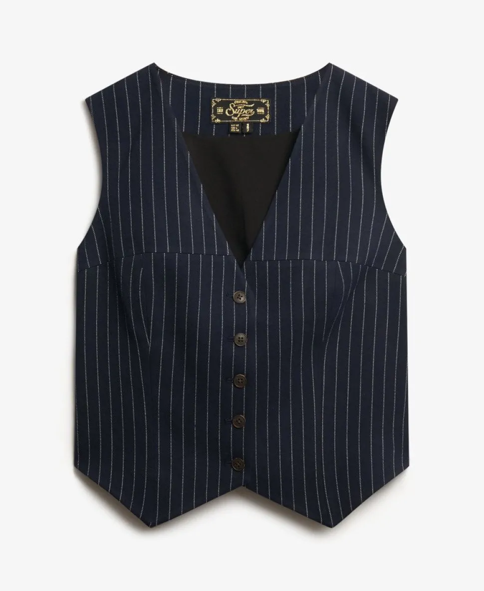 Pinstripe Waistcoat