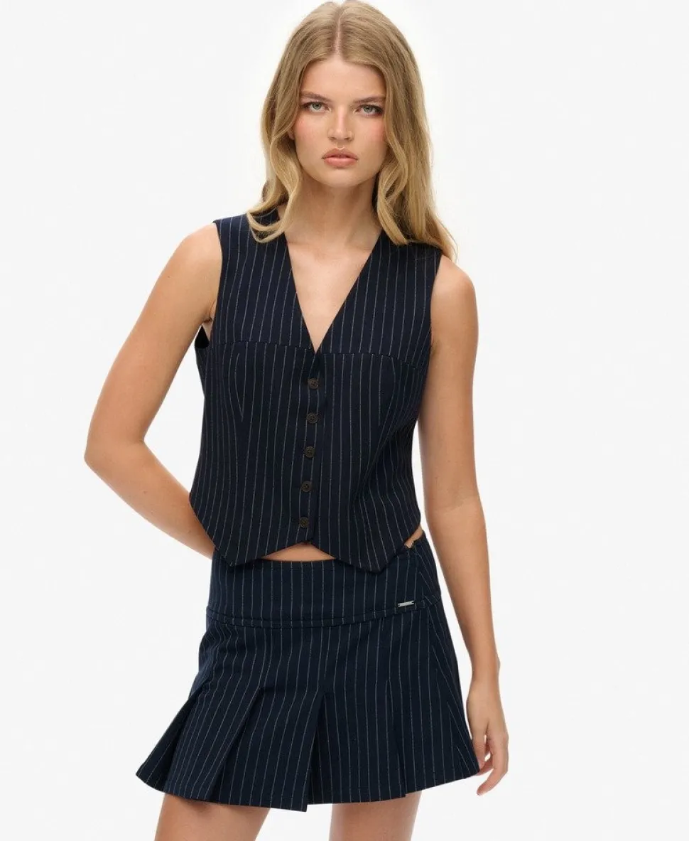 Pinstripe Waistcoat