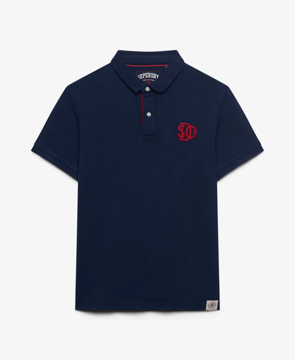 Pique Monogram Polo Shirt