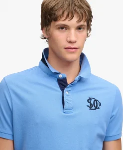 Pique Monogram Polo Shirt