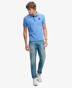 Pique Monogram Polo Shirt