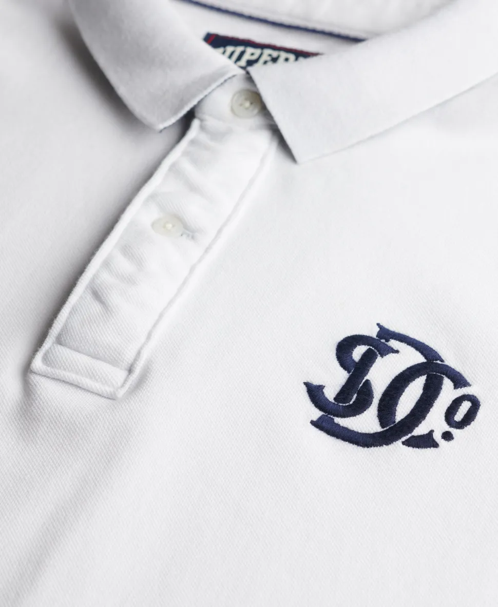 Pique Monogram Polo Shirt