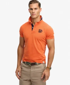 Pique Monogram Polo Shirt