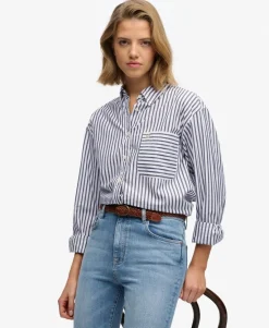 Poplin Relaxed Long Sleeve Shirt