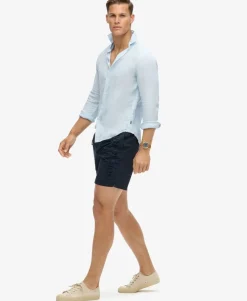 Premium Embroidered 17-inch Swim Shorts