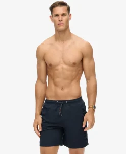 Premium Embroidered 17-inch Swim Shorts
