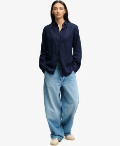 Premium Linen Button Down Slim Shirt