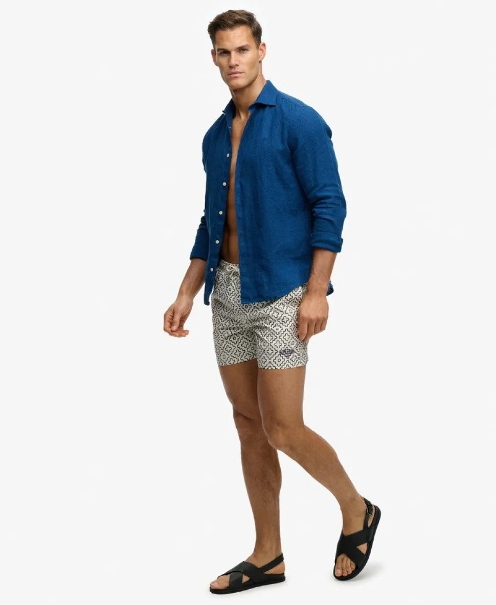 Premium Printed 15-inch Swim Shorts