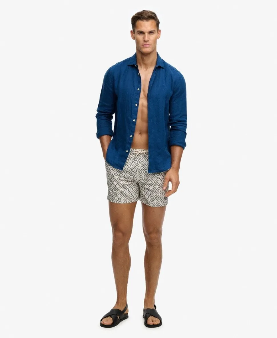 Premium Printed 15-inch Swim Shorts