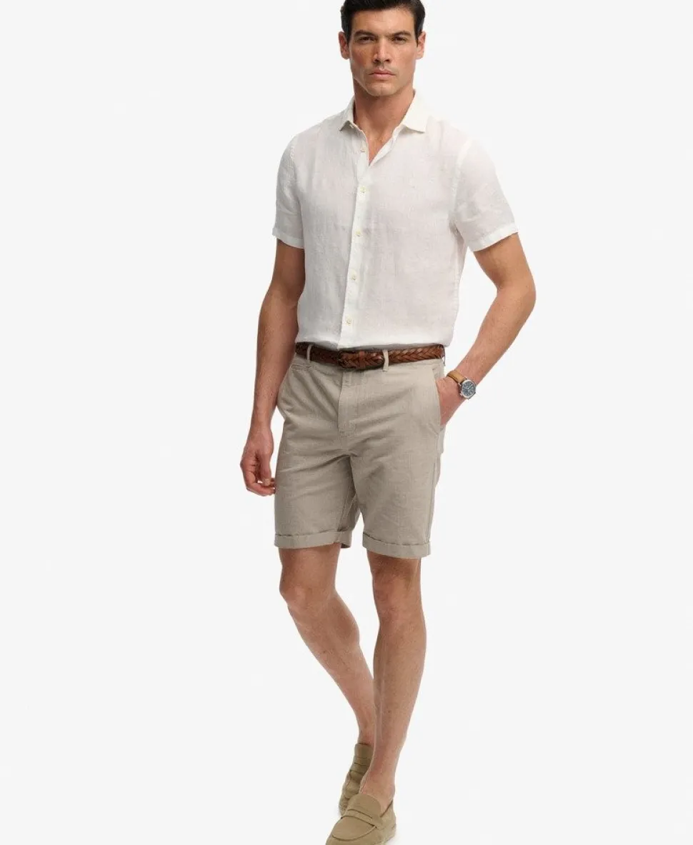 Premium Textured Chino Shorts