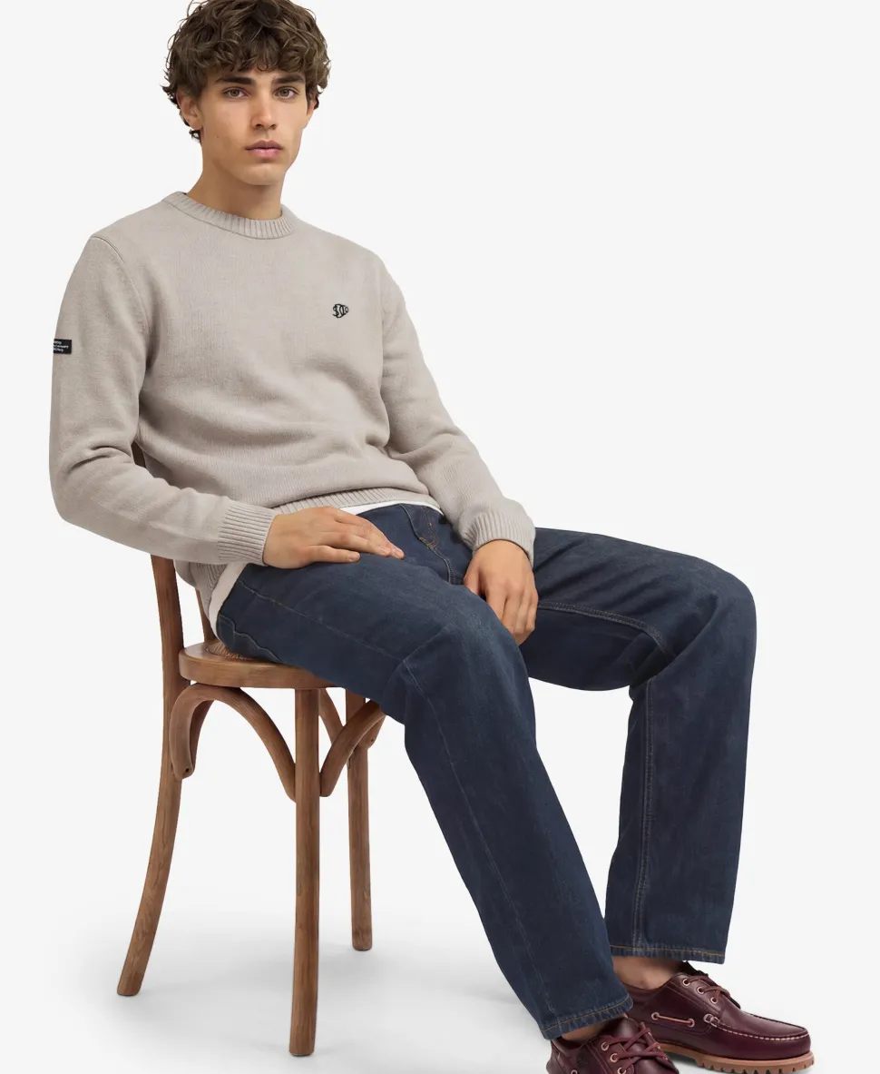 Preppy Cotton Jumper