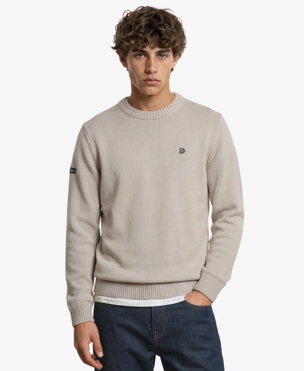 Preppy Cotton Jumper
