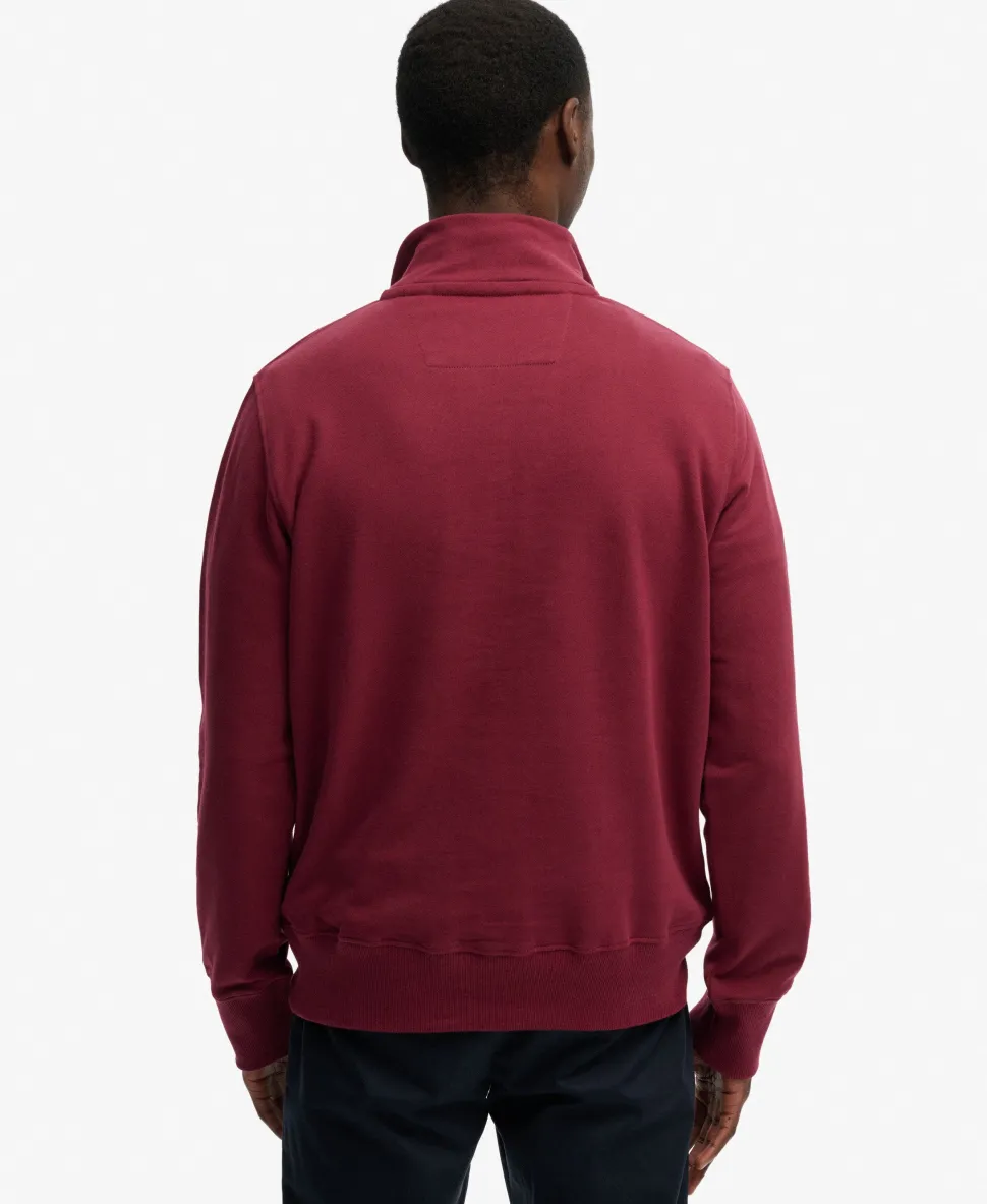 Preppy Half Zip Jumper