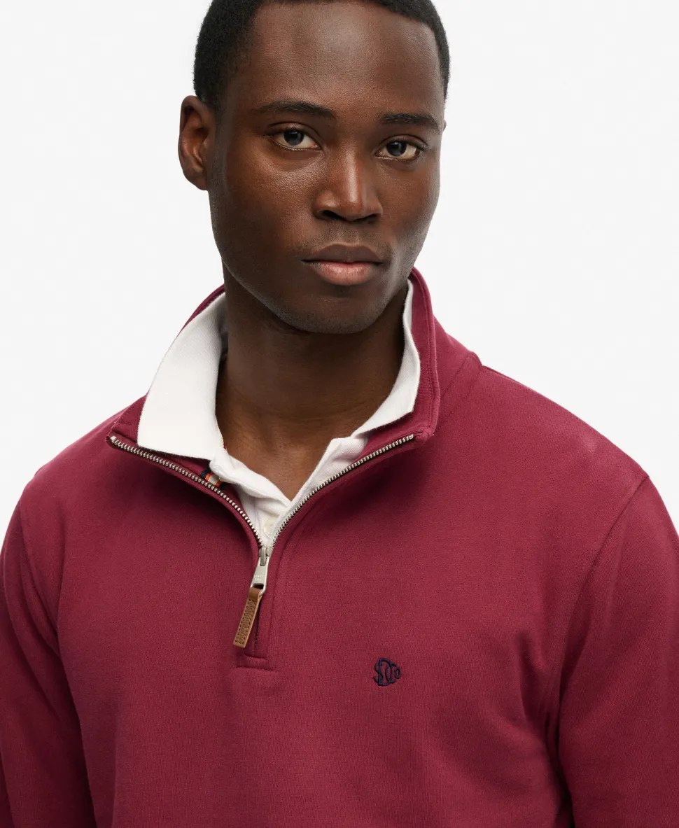 Preppy Half Zip Jumper
