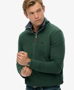 Preppy Half Zip Jumper