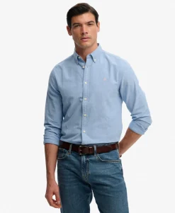 Preppy Oxford Long Sleeve Shirt
