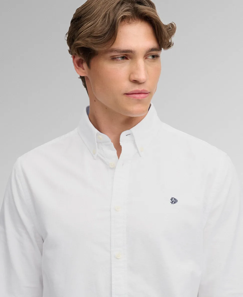 Preppy Oxford Long Sleeve Shirt