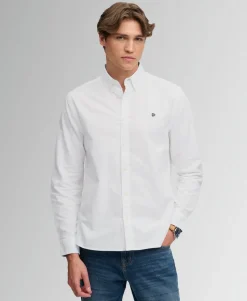 Preppy Oxford Long Sleeve Shirt