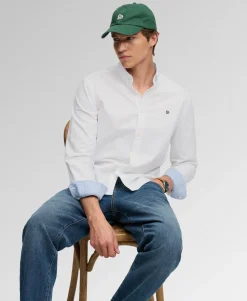 Preppy Oxford Long Sleeve Shirt