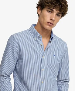 Preppy Oxford Long Sleeve Shirt