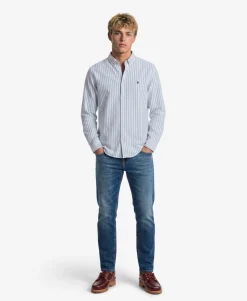 Preppy Oxford Long Sleeve Shirt
