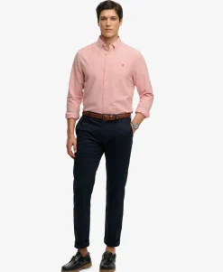 Preppy Oxford Long Sleeve Shirt