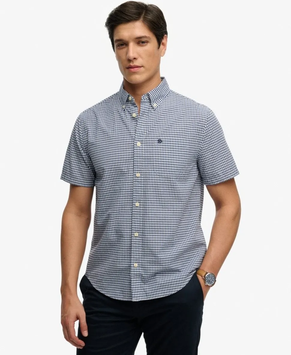 Preppy Poplin Short Sleeve Shirt