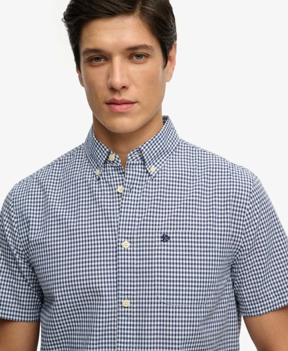 Preppy Poplin Short Sleeve Shirt