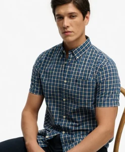 Preppy Poplin Short Sleeve Shirt