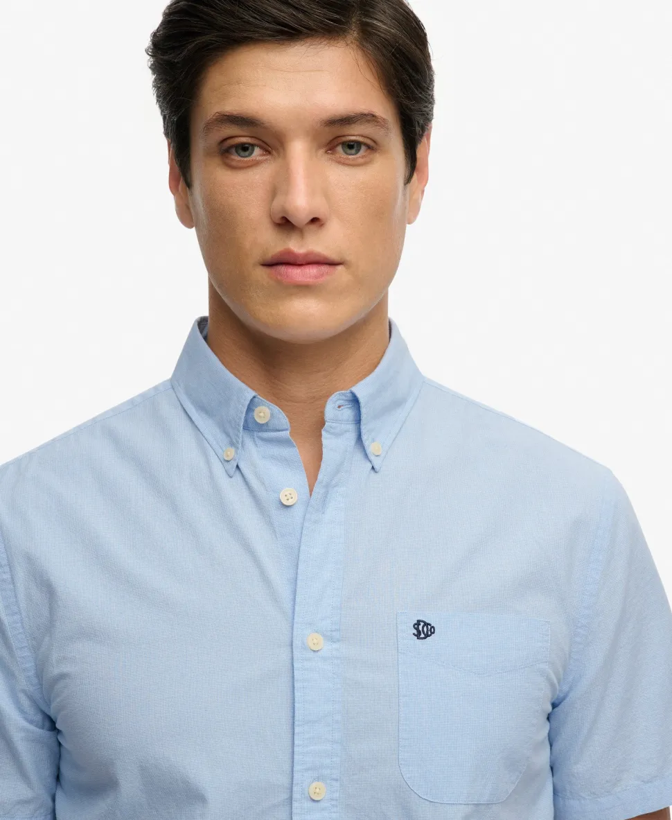 Preppy Poplin Short Sleeve Shirt