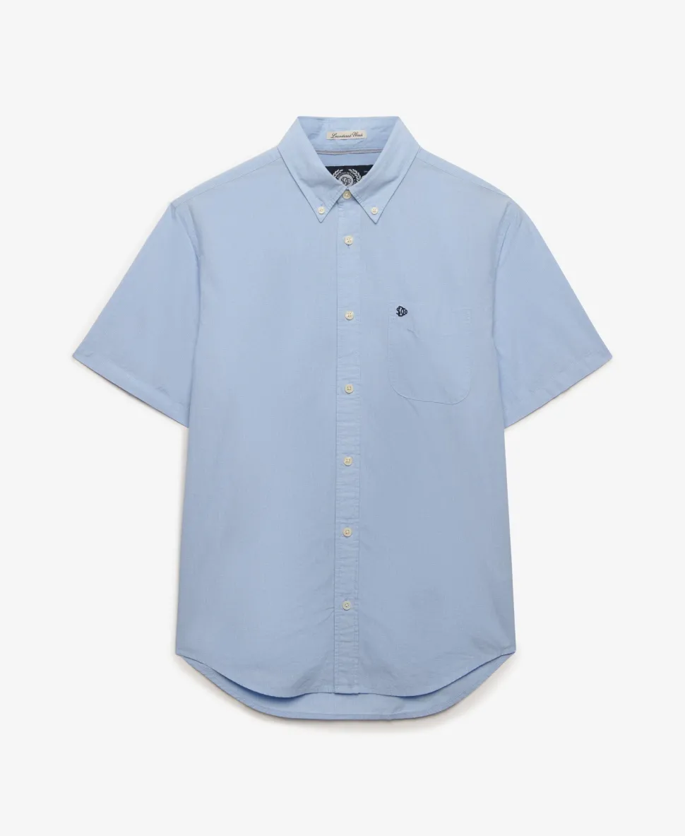 Preppy Poplin Short Sleeve Shirt