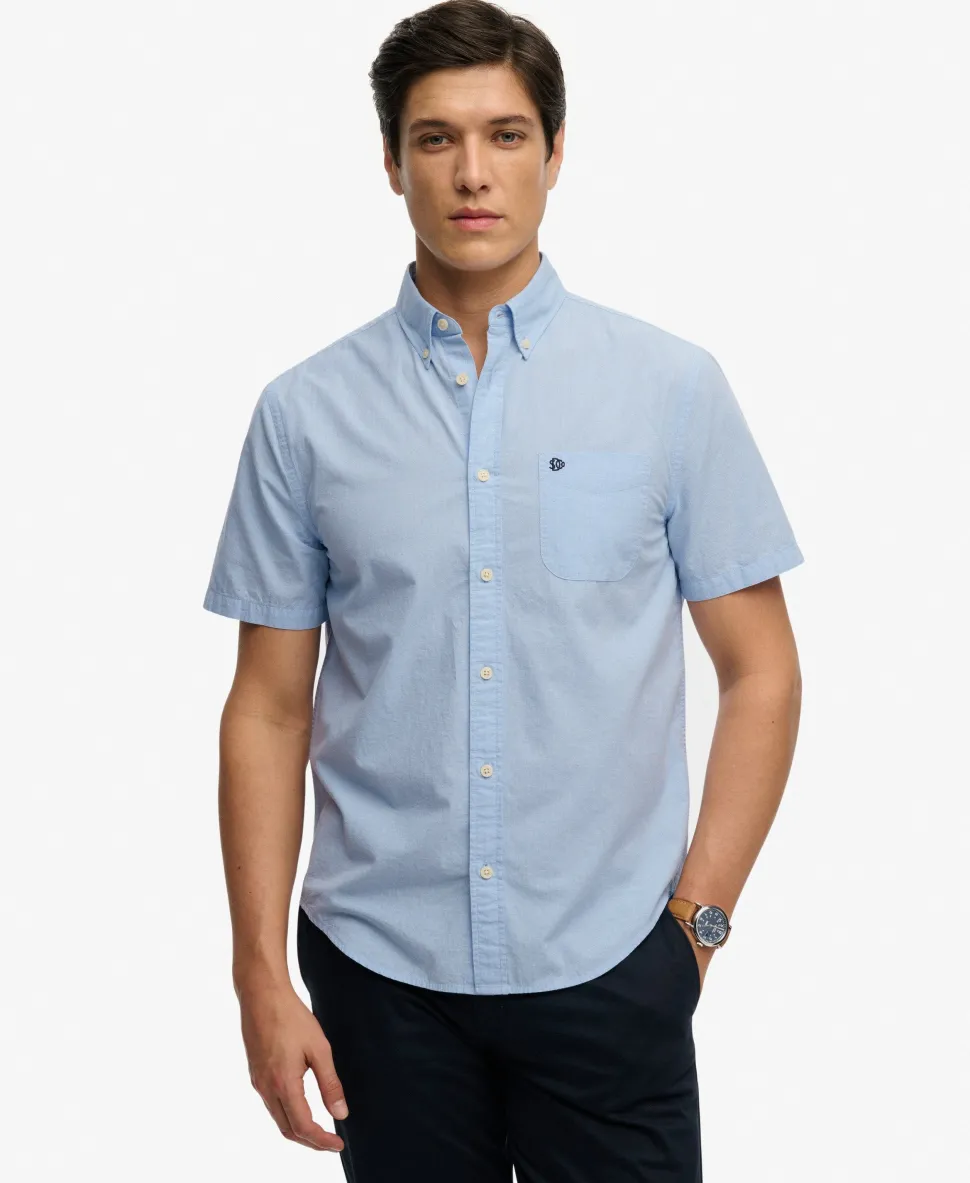 Preppy Poplin Short Sleeve Shirt