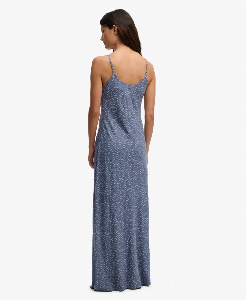 Printed Cami Maxi Dress
